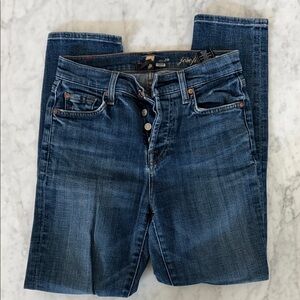 7 For All Mankind Classic Blue Women's Jeans